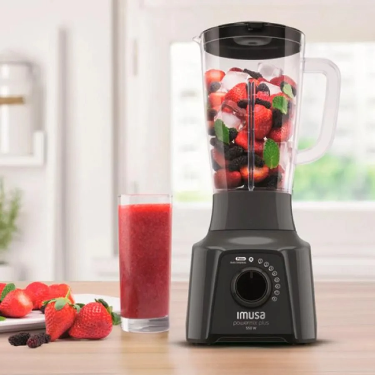 Licuadora IMUSA power mix plus 2 velocidades