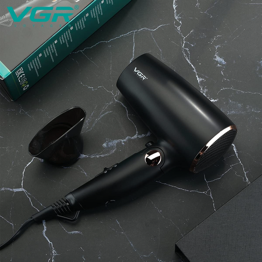 Mini secador viajero para cabello VGR V-439 Plegable