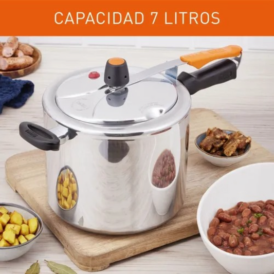 Olla presión 7 LITROS IMUSA Secury PLUS