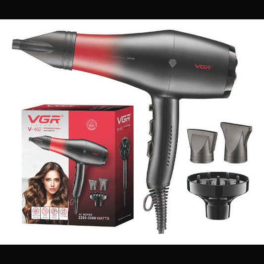 Secador profesional con 3 boquillas 1500w INNOVO VGR 462