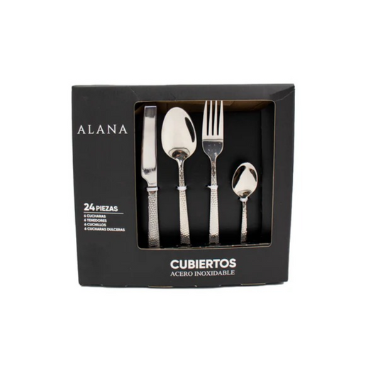 Set de cubiertos x 24 piezas- ROMA