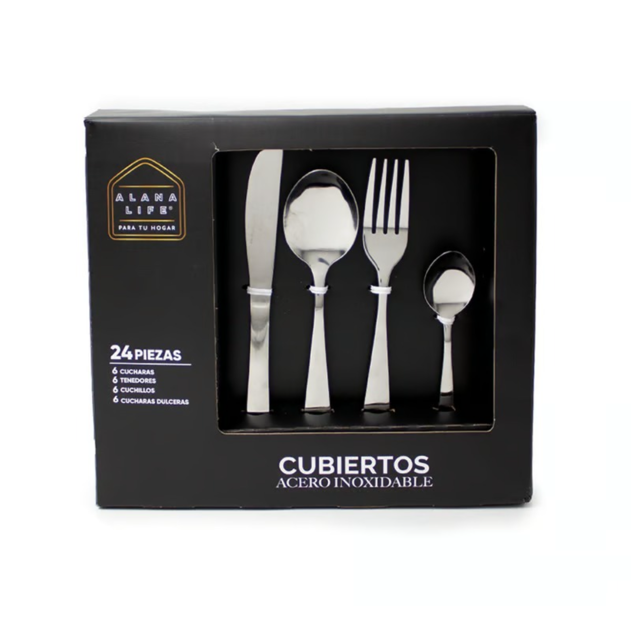 Set de cubiertos x 24 piezas-TOKIO ALANA life