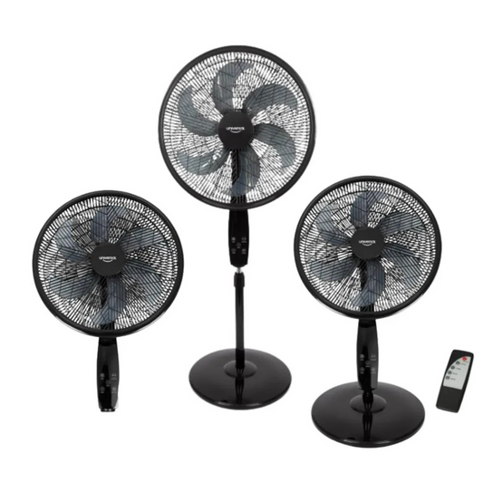 Ventilador UNIVERSAL fresh ultra + con control remoto