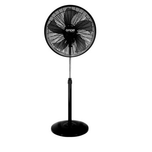 Ventilador pedestal malla plástica ONOFF 18 pulgadas 2024
